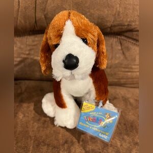 Webkinz Ganz Beagle Dog Plush HM141 unused code Stuffed Animal